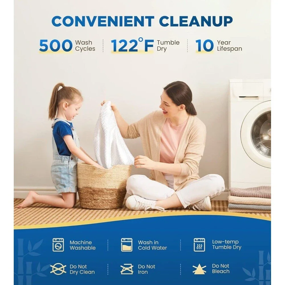 Waterproof Queen Mattress Protector